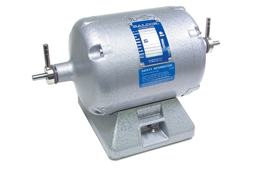 Dental Lathe Grobet 1/4 HP Baldor Motor 110 Volt, 2speed, Tapered